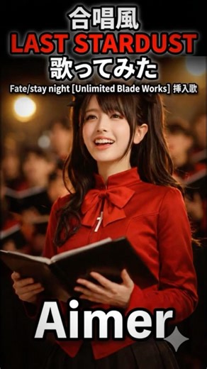 LAST STARDUST / Aimer（Fate/stay night [Unlimited Blade Works] 挿入歌）合唱アレンジ #shorts #合唱 #choir