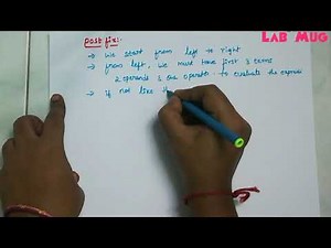 Postfix expression in Data structure || 28 ||Data structures in telugu