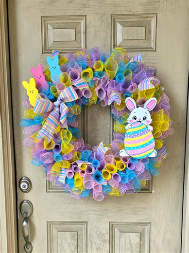 DIY Easter Wreath Tutorial for Beginners