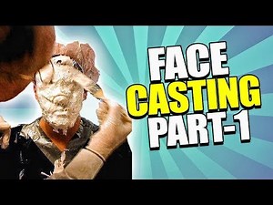 Face Casting Lifecasting Face Mold Tutorial Part 1 Creating the Mold