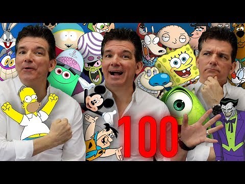 100+ Cartoon Impressions IN 5 MINUTES! | Butch Hartman