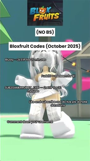 [Working] Bloxfruit Codes #2 (October 2025)