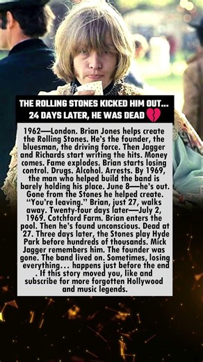 HE HELPED CREATE THE ROLLING STONES… THEN THEY KICKED HIM OUT 💔