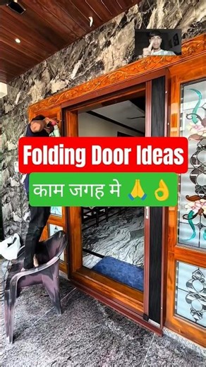 New Folding Door Design | Waterproof Plastic Door for Home | #doors #shorts