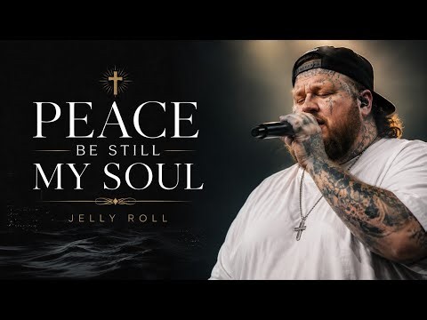 Jelly Roll -Peace, Be Still My Soul (official worship lyrics video) Worship Song About God’s Peace