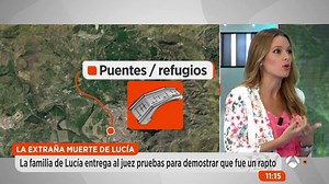 La familia de Lucía entrega al juez pruebas para demostrar que fue un rapto