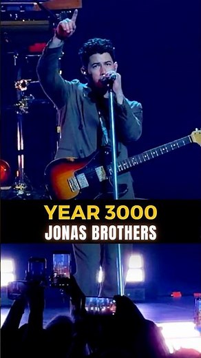 Jonas Brothers performing "Year 3000" in Las Vegas, NV at Park MGM