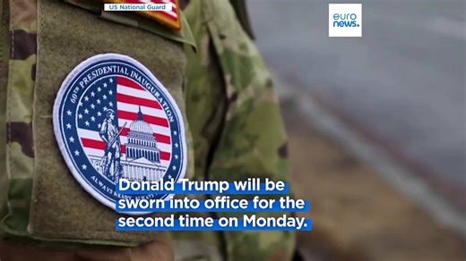 US National Guard to deploy 8,000 troops for Trump's inauguration