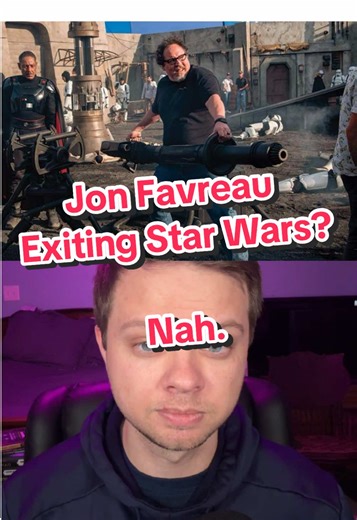 Is Jon Favreau wrapping up his time with Star Wars? Eventually but probably not now. #starwars #starwarsfan #themandalorian #grogu #themandalorianandgrogu