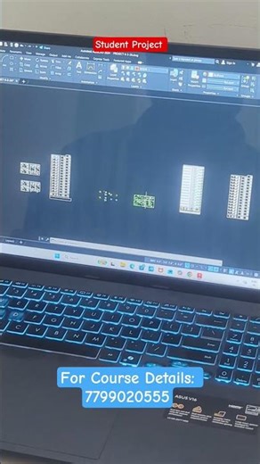 From Beginner to Pro – Student AutoCAD Project Work| For course Call 7799020555 #autocad #cadwork
