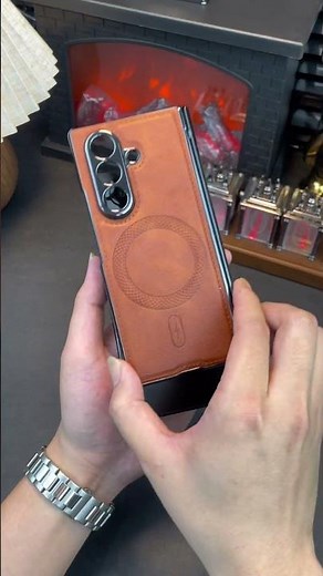 Samsung Galaxy Z Fold Wallet Case - Premium Leather Magsafe Case