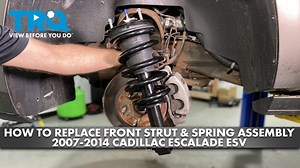 How to Replace Front Shock  Spring Assembly 2007-2014 Cadillac Escalade ESV