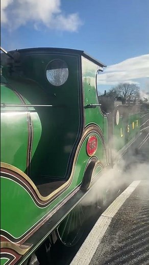 Up close! Victorian London and South Western Railway T3 class steam locomotive No. 563.