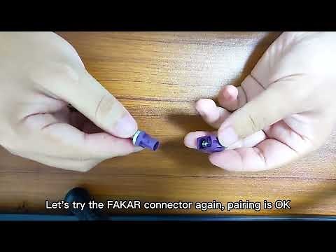 HSD connector pairing and FAKAR Connector pairing explanation