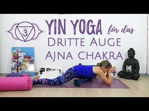 YIN YOGA Forehead Chakra (Ajna, Third Eye) - Intuition and Wisdom