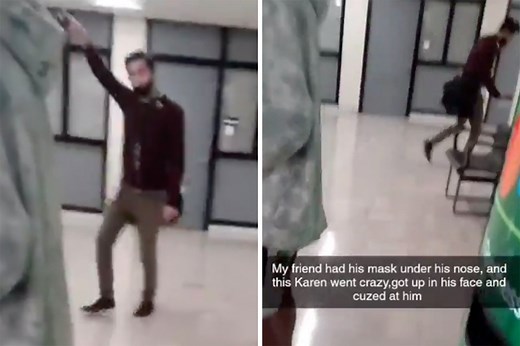 Teacher 'calls student a "piece of sh*t" for wearing mask wrong'