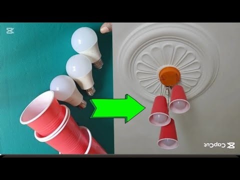 how to to build simple chandelier light at home
