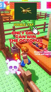 Only Girls Win Octopus! 🐙💅 #roblox #hayleykayla #robloxgrowagarden | Hayley & Kayla Llarena