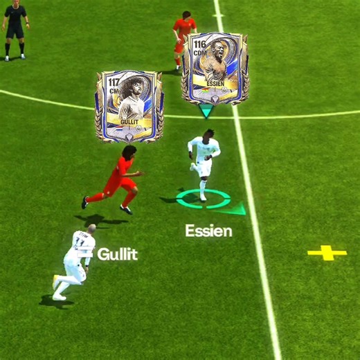 Gullit VS Essien Fight👀! #fctime #fcmobile