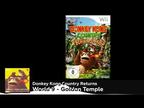 Donkey Kong Country Returns - World 9 - Golden Temple OST