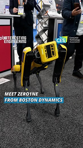 Boston Dynamics Zero1ne Robot at CES 2023