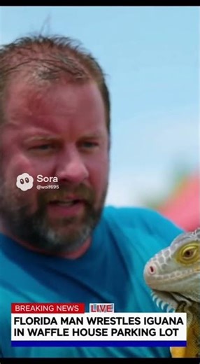 Florida Man Wrestles Alligator in Waffle House 🐊