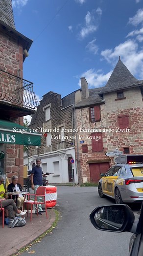 Today’s Stage 3 of @letourfemmes starts at 📍Collonges-la-Rouge, France. With a population of just ~500 people, this small and beautiful town was recently voted France’s Most Beautiful Villages (for the first time since 1982) Now we see why 🤩💛 #WatchTheFemmes #TourdeFrance | Strava
