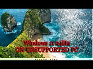 Εγκατάσταση WINDOWS 11 24H2 σε μη υποστηριζόμενο σύστημα.