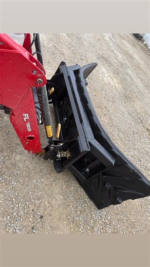 5ft snow pusher for compact tractors County Line Attachments Colin Ness #snowremoval #CompactTractor #skidsteerloader | Colin Ness