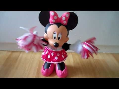 Fisher Price Toy - Disney Minnie Mouse - 3 Cheers Singing Doll - Electronic - 12 Phrases and Cheers