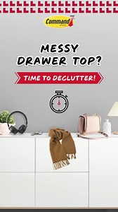 ️✨ When drawers aren’t an option, Command™ Hooks are the ultimate storage hack! Hang your everyday essentials with Command™ General Purpose and Command™ Heavyweight Hooks—because smart storage is always in trend.  #CommandHome #DrawerOrganisation #DIYStorageHacks #OrganisationHacks | Command | Facebook
