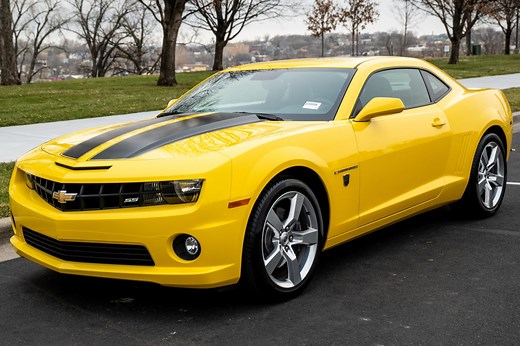 436-Mile 2010 Chevrolet Camaro Coupe 2SS Transformers Edition 6-Speed