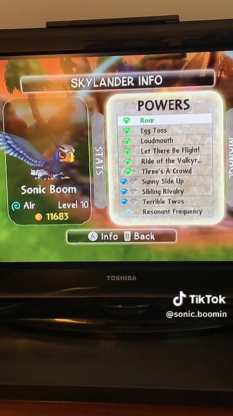 Sonic boom was my favorite figure as a kid (and even inspired my user here lol) I remember all the fun times I had with her #skylanders #skylanders4life #collections #nostalgia
