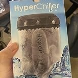 HyperChiller HC3 Patented Iced Coffee/Beverage Cooler, NEW, IMPROVED,STRONGER AND MORE DURABLE! Ready in One Minute, Reusable for Iced Tea, Wine, Spirits, Alcohol, Juice, 12.5 Oz, Black