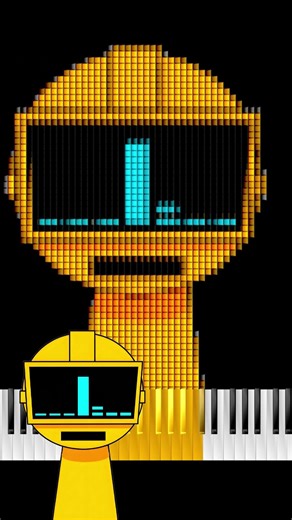 Sprunki Pyramixed Mod ✨ All Effects Characters Comparison | Epic Piano Animation 🎶#piano #sprunki