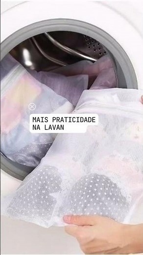 Kit Saco Para Lavar Roupas Na Máquina (Kit com 5 ou 6 Unidades) #shorts