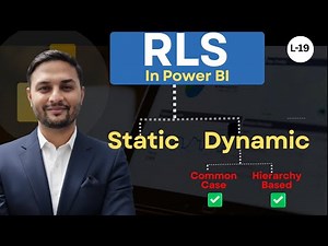L-19 | Power BI RLS Explained | Static, Dynamic & Hierarchical Row Level Security