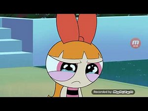 Blossom crying to run away