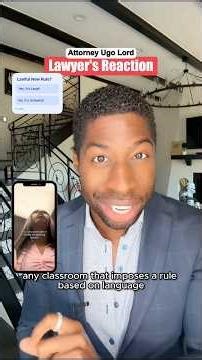 Teacher Bans Students From Speaking Spanish — Is That Illegal? Attorney Ugo Lord Reacts!