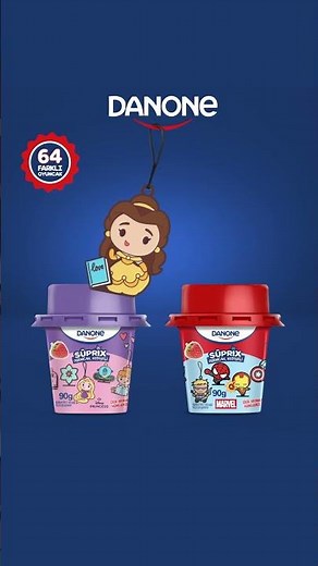 Yeni Anahtarlıklar ve Oyuncaklardan Oluşan Danone Süprix'le Eğlenceyi Kaşıkla! #danonesüprix