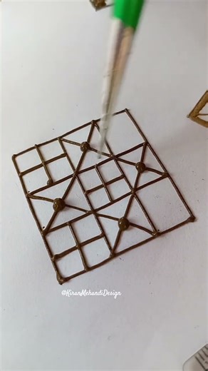 ❤️ Wow So Beautiful Box Design 🤩✨|| Step By Step Mehandi Tutorial For Beginners||