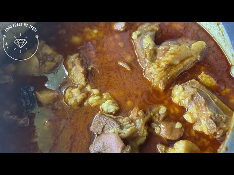 Mutton Curry Recipe 🍖 | Spicy & Rich Indian Style Mutton Gravy | @foodfeastbyjyoti9499