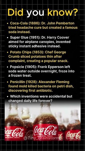 Accidental Inventions That Became Iconic