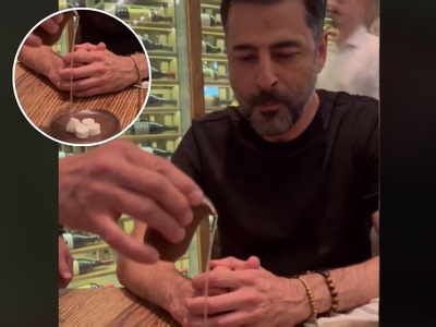 VIDEO: Man eats 'hot towel' thinking it was a mint at restaurant