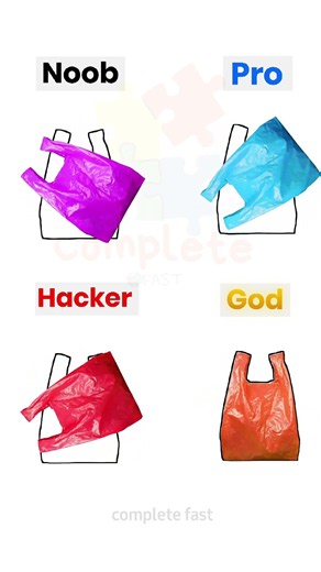 Do you use polythene bags 🤔 #game #puzzle #challenge