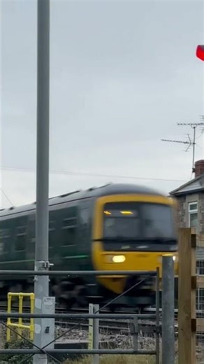 Class 165 at Hewish Level Crossings