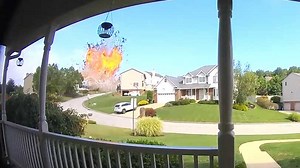 WATCH: Moment of Plum home explosion caught on doorbell camera