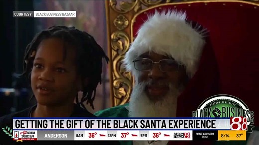 Getting the gift of the Black Santa experience