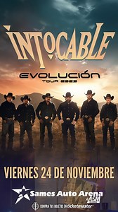 Tickets to see Intocable live at the Sames Auto Arena on November 24th are on sale now! 🤩 🎟 Tickets available at the Box Office and online https://www.ticketmaster.com/event/3A005E42C9D05C32 | Sames Auto Arena