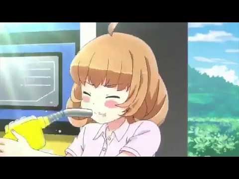 anime girl drinks petrol